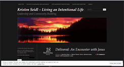 Desktop Screenshot of kristenseidlleadership.com